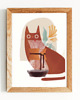 grafiki i ilustracje Grafika Chemex Cat