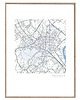 plakaty WRZESZCZ Gdańsk  plakat mapa