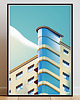 plakaty Plakat Moderna Katowice - Vanilla Blue