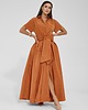 sukienki maxi damskie Suknia GINETTE ceglasta