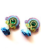kolczyki soutache Sutaszowe kolczyki  GABES