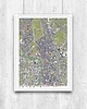 plakaty Plakat London - plan miasta