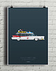 plakaty Plakat Ghostbuters - Cadillac 