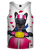 t-shirty męskie DR.CROW Bokserka Męska Dog on Scooter