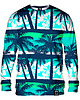 bluza bez kaptura damska Bluza Bez Kaptura Damska DR.CROW Blue Beach