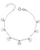 bransoletki srebrne Bransoletka z kółkami charms