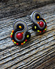kolczyki soutache Autumn - etniczne kolczyki soutache