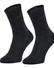 skarpetki męskie Sportowe skarpety trekking  merino wool grafitowe