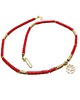 chokery Koral naturalny  vol. 3 /choker/ - Szlachetna kolekcja