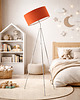 lampy do pokoju dziecka Lampa podłogowa na trójnogu do pokoju dziecka MALMO KIDS z regulowanym kloszem