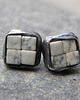 kolczyki wire wrapping bruk - kolczyki