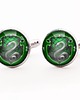 spinki do mankietów Harry Potter Slytherin - spinki do mankietów - 0340