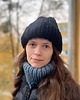 czapki damskie Zimowa czapka z wełny owczej i alpaki Lumi czarna