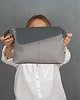 torby na ramię Torebka listonoszka Vicky - szara crossbody bag