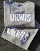 bluzy dla dziewczynki Bluza dziecięca URWIS - szara