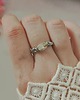 pierścionki srebrne Pierścionek Cytryn regulowany stal chirurgiczna handmade