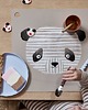 podkładki do kuchni Mata stołowa silikonowa Panda Lun Lun