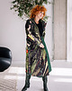 płaszcze damskie Płaszcz  "Trench Flora" - Autorski Print w Klasycznym Wydaniu