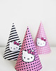 akcesoria dziecięce - różne Czapeczki urodzinowe HELLO KITTY 3 szt