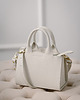torby na ramię Torebka skórzana ecru, biała, mała torebka skórzana