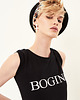 t-shirt damskie Femi-Shirt "Bogini" Czarny