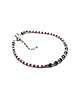 bransoletki wire wrapping Żmijka vol. 4 /garnet/ - bransoletka