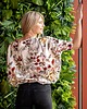 t-shirt damskie Dzianinowa kolorowa bluzka nietoperz uniwersalna