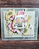 kartki scrapbooking Personalizowana Kartka urodzinowa