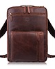 plecaki Plecak skórzany miejski do pracy premium na laptopa koniakowy AY-31-CG
