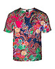 t-shirt damskie Damski T-shirt DR.CROW Colorful Ethnic