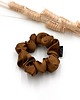 gumki do włosów Scrunchie/frotka Satyna Karmel Slim