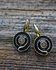 kolczyki soutache Czarne kolczyki soutache