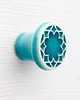 gałki do mebli Gałka do mebli turkusowa, wz.3