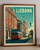 plakaty Plakat - Moja Lizbona 1