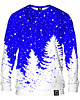 bluzy męskie Bluza Bez Kaptura Męska DR.CROW Christmas Trees B