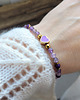 bransoletki z kamieni naturalnych BTS- Army-- I purple you- Lilla- dla fanek kpop i nie tylko
