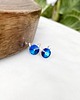 kolczyki srebrne KOTY! kolczyki srebrne - kryształy Swarovski Bermuda Blue (mniejsze)