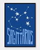 plakaty Plakat STRZELEC - SAGITTARIUS Znaki Zodiaku Gwiazdozbiór