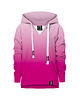 bluzy dla dziewczynki Bluza Dziewczynka DR.CROW Ombre Pink
