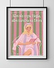 grafiki i ilustracje Plakat "Hegel czy Dior"