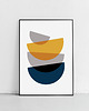 plakaty Figury 1 - grafika - plakat geometryczny