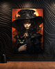 plakaty Portret Czarownicy - Plakat - Druk - Czarownica, Wiedźma, Halloween #21