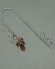 zakładki do książek Zakładka do książki metalowa tygrysie oko ozdobna wire wrapping