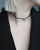 chokery Granatowy choker DOGGY