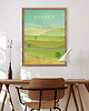 plakaty Polska - góry i pola - plakat 50x70 cm