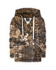 bluzy dla dziewczynki Bluza Dziewczynka DR.CROW Marble Brown