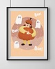 grafiki i ilustracje Plakat Boo