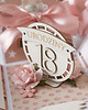 kartki scrapbooking 18 urodziny, exploding box, kartka 3d osiemnastka