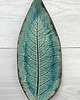 patery i talerze Ceramiczny talerzyk liść