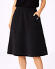 spódnice midi Spódnica Trapezowa  ,,NOEL"  Czarny